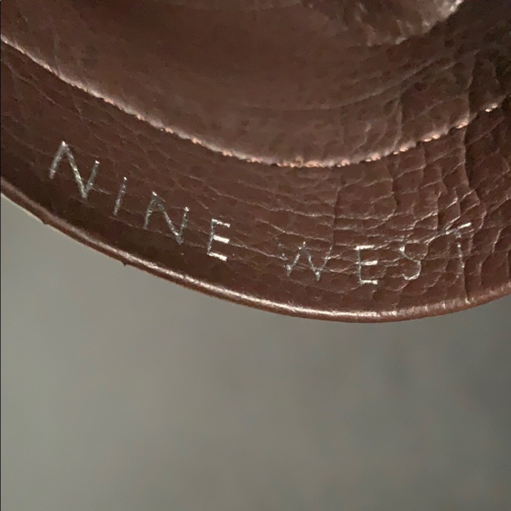 Nine West vintage brown leather boots size 6 1/2 - Picture 5 of 8